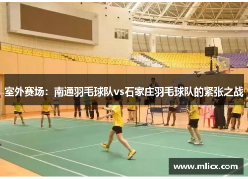 室外赛场：南通羽毛球队vs石家庄羽毛球队的紧张之战